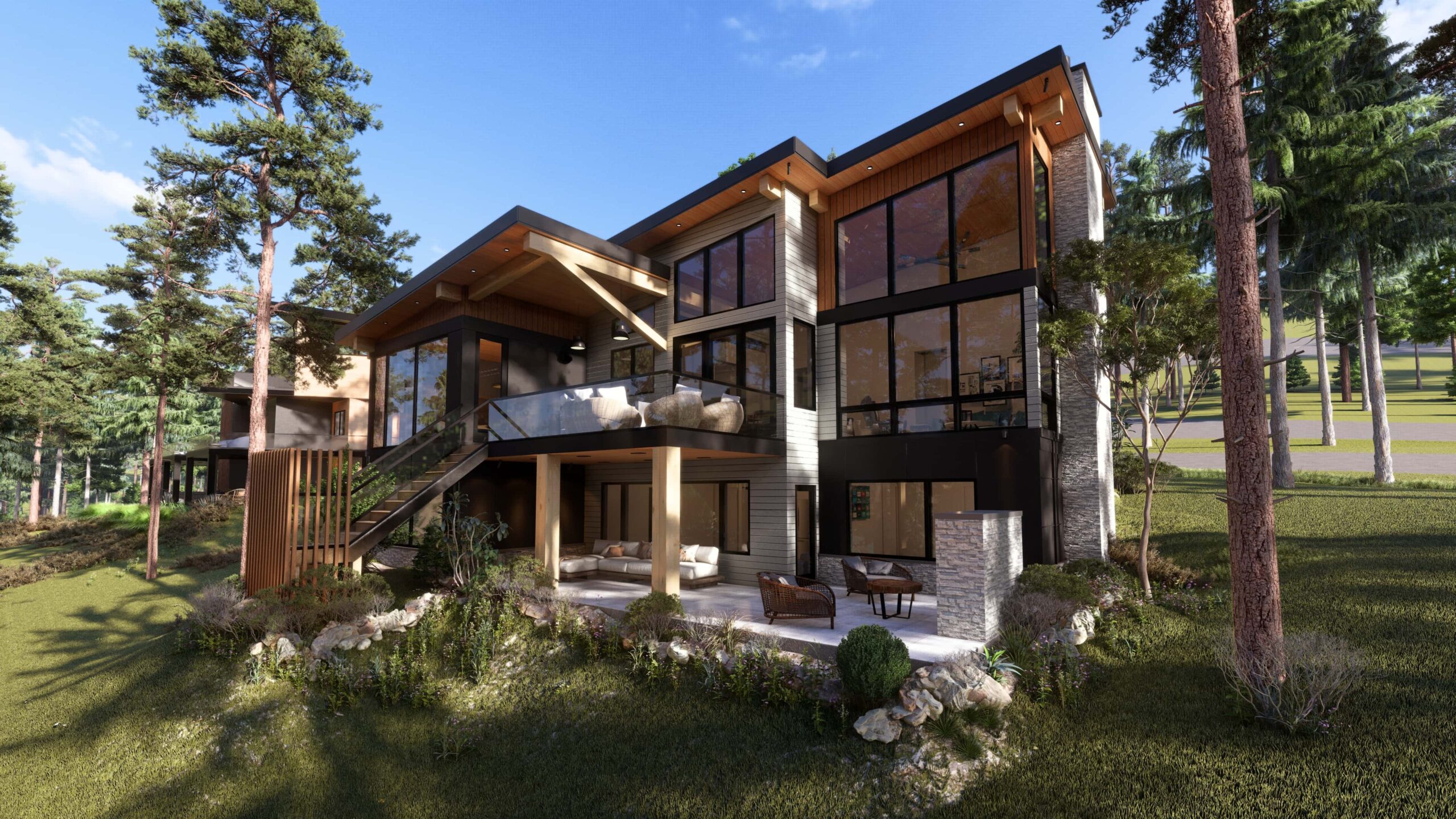Luxury Custom Houses Home Builder in Calgary Springwater Hill BC 2