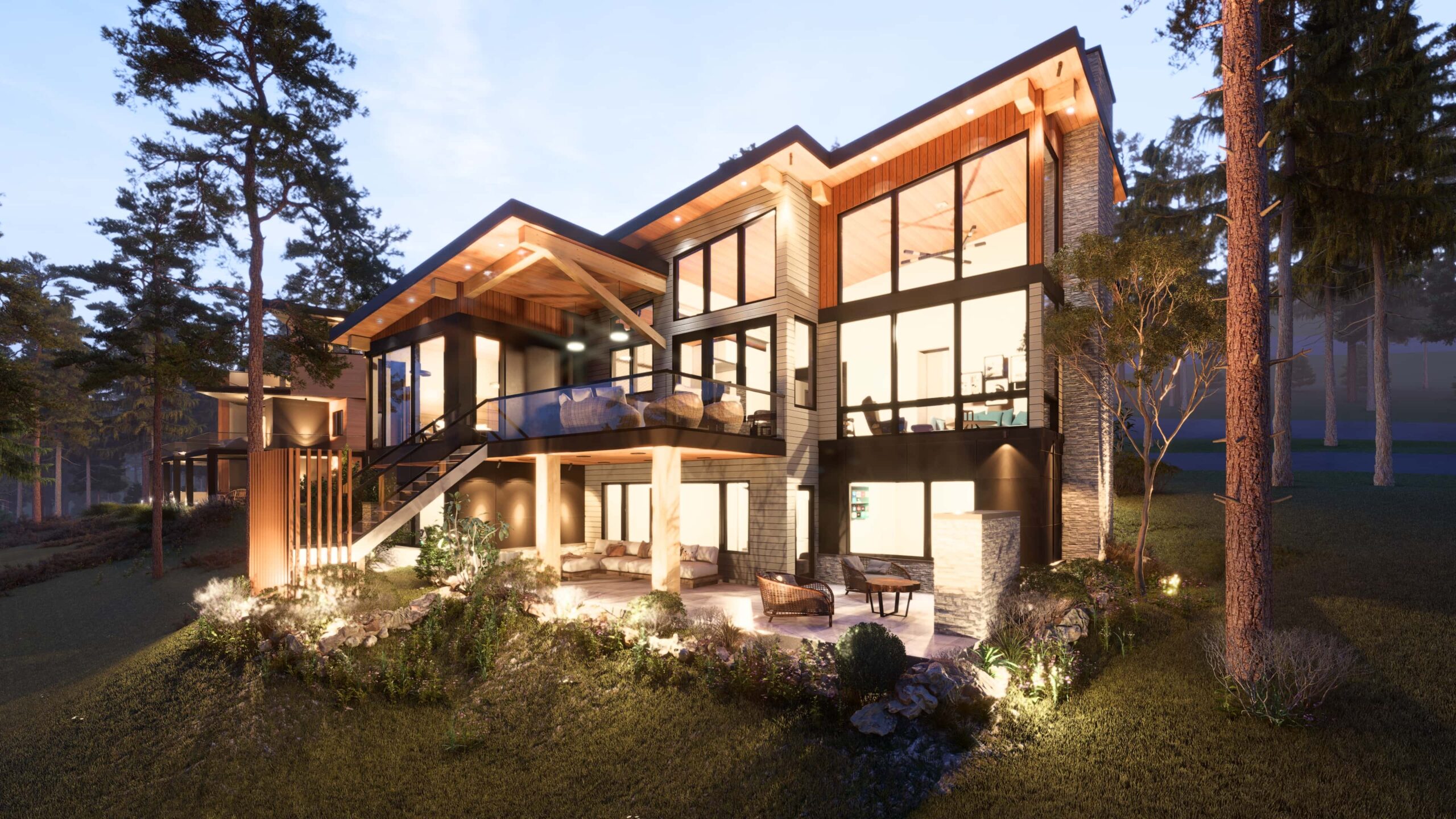 Luxury Custom Houses Home Builder in Calgary Springwater Hill BC 3
