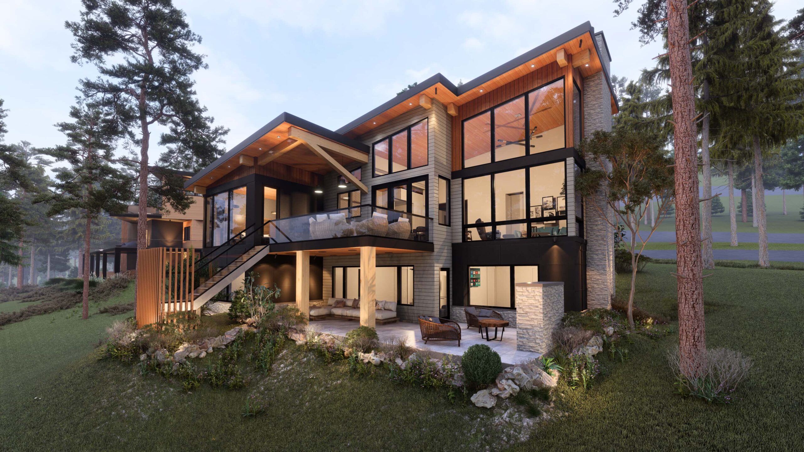 Luxury Custom Houses Home Builder in Calgary Springwater Hill BC 4