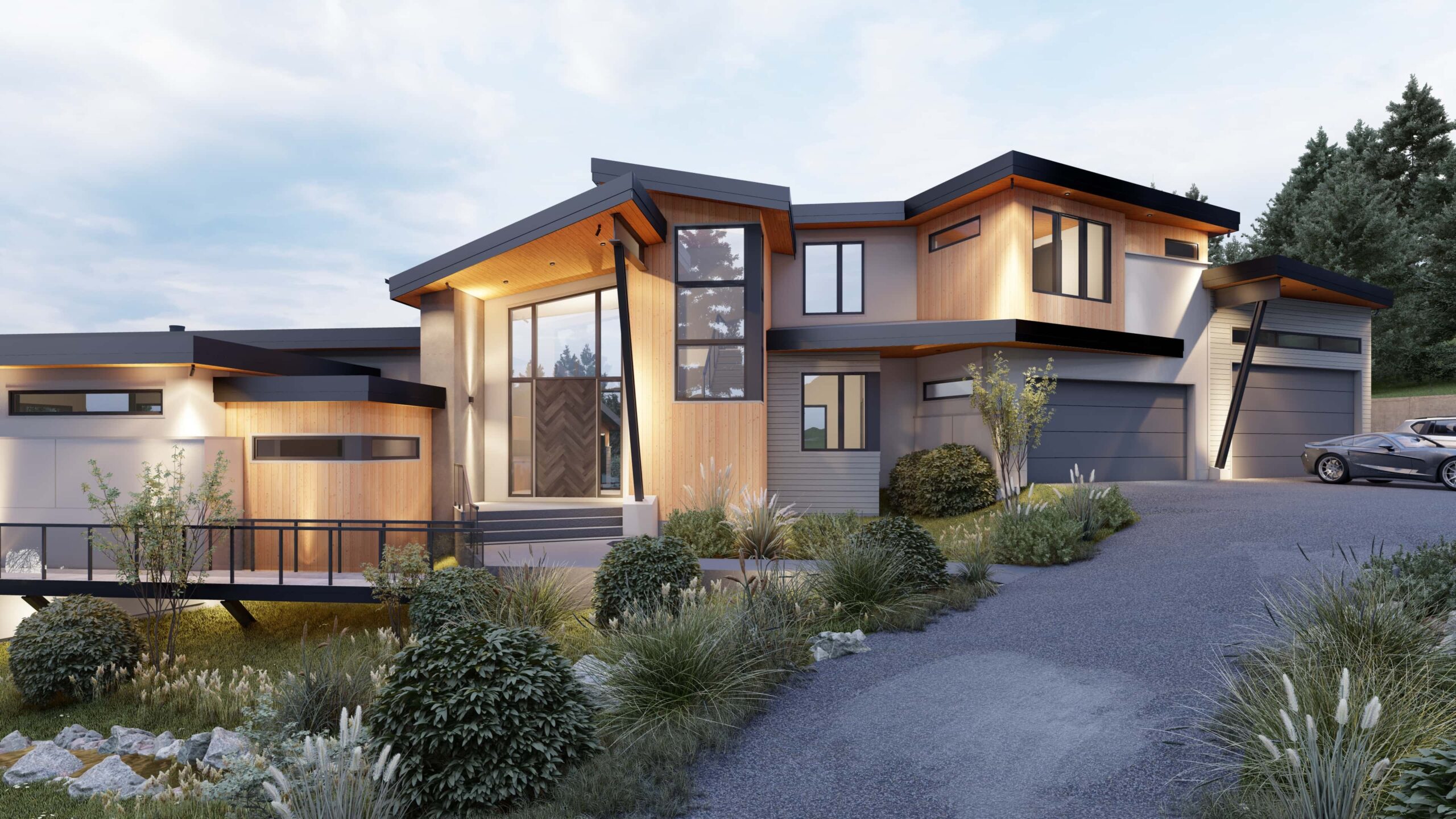 Luxury Custom Houses Home Builder in Calgary Springwater Hill BC 8